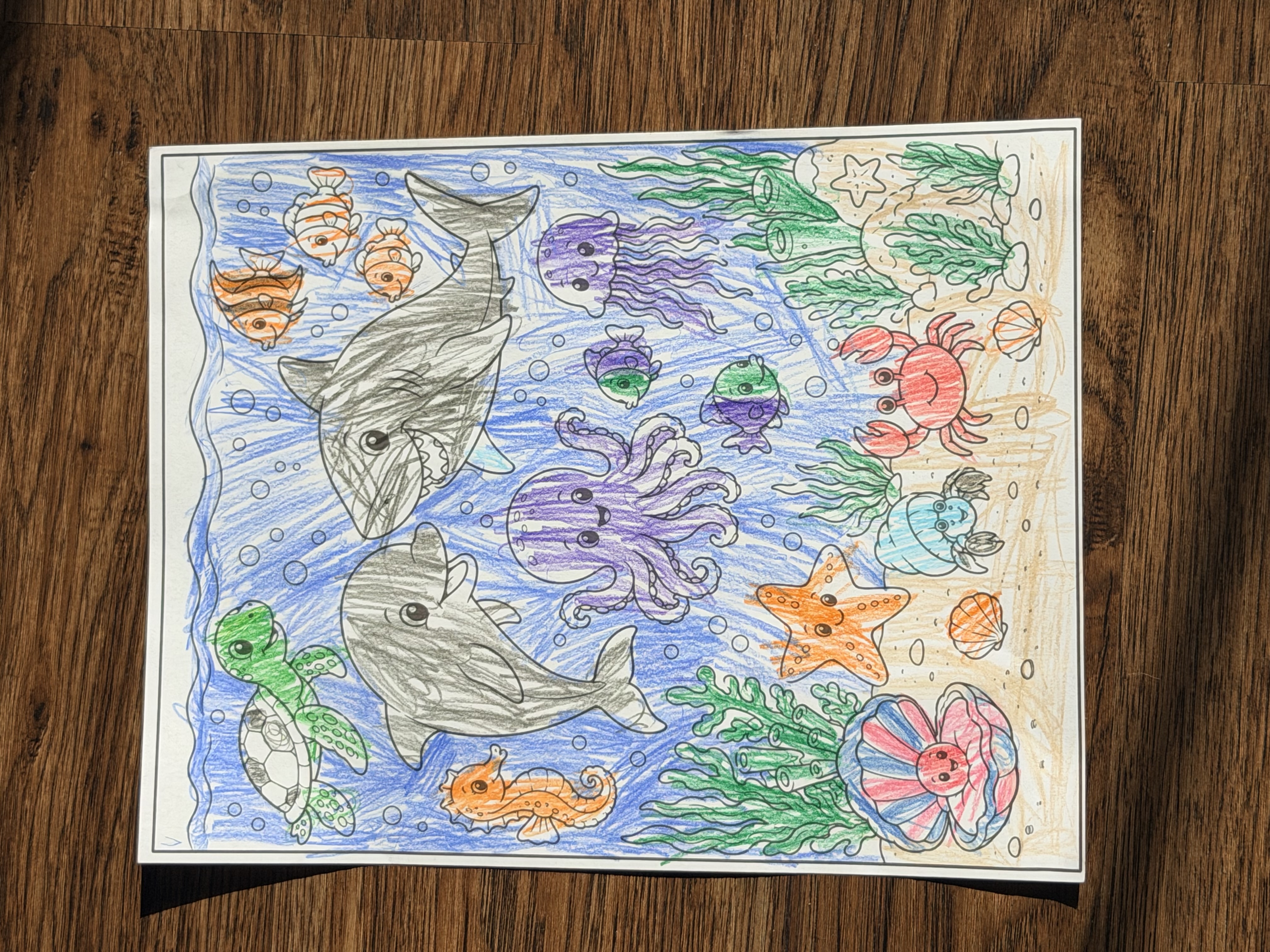 Under the Sea drawing